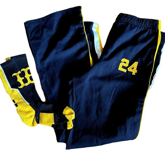 Jr. High School Athletic Wrestling Uniform Varsity Jacket, Pants #24 Size L - Picture 8 of 8